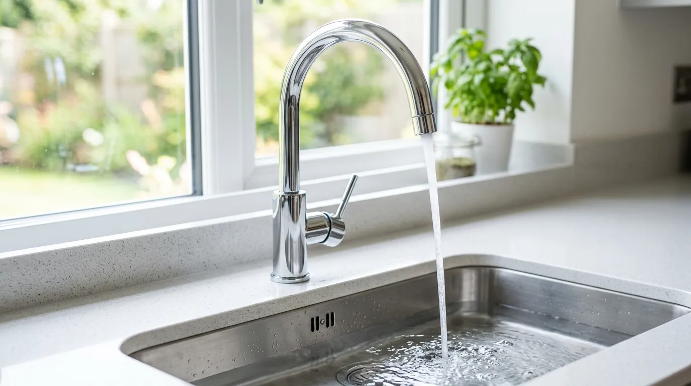 Local Plumbing Master Pros same day plumber fixing a faucet in Ivanhoe, TX